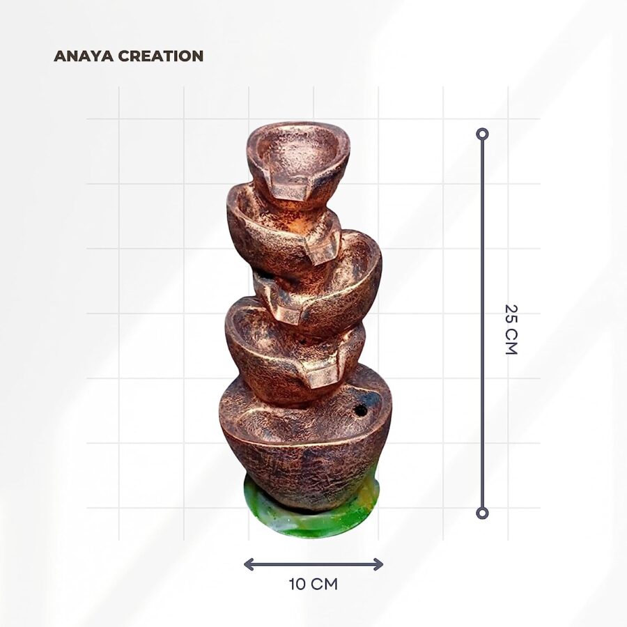 Anaya Decore 5 Steps Brown Fountain-1